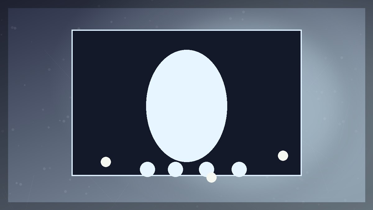 A moonlit room with pearl tears, a half-open window, and a ghostly reflection